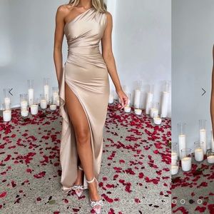 Champagne Gold Dress